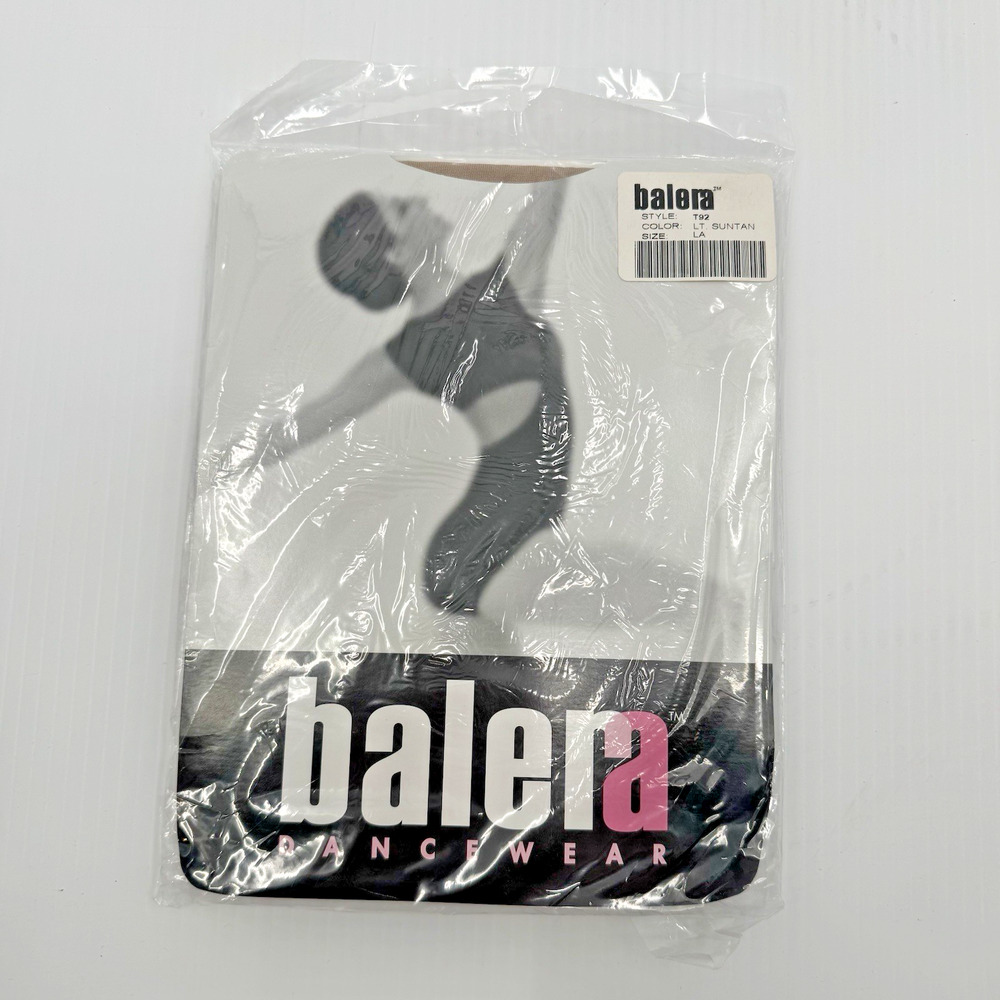 Balera Dancewear Light Suntan T92 Dance Tights Adult Large